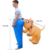 Dog Bite Inflatable Costume (Adult)