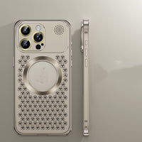 Metal Mesh Aromatherapy Diffuser iPhone Case
