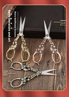 Classical Stainless Steel Bell Flower Scissors
