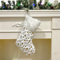 Gilding Plush Christmas Stocking
