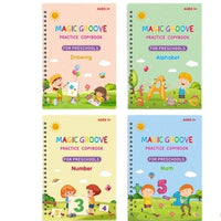 English Children's Groove Magic Practice Font Control Training Send Ten Pen Refill
