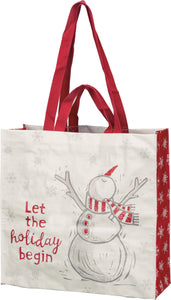 Let The Holiday Begin Market Tote