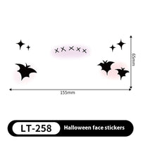 Halloween Makeup Stickers Dress Up Cute Painted
