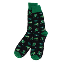 Green Frogs Novelty Socks (Mens)
