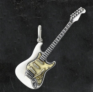 Electric Guitar Rock Punk Necklace