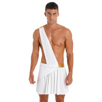 Ancient Greek God Gladiator Cosplay Costume (Mens)