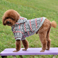 New Knitted Wool Christmas Series Dog Coat
