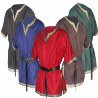 Sleeve V-neck Medieval Costume Shirt (Mens)