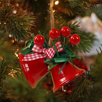 Hawthorn Bow Hemp Rope Jingling Bell Ornaments
