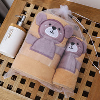 Quality Baby Bear Bath Towel Gift Set
