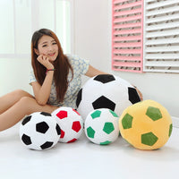 Cartoon Soccer Ball Pillow Plush
