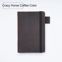 Leather Kraft Notebook Wallet
