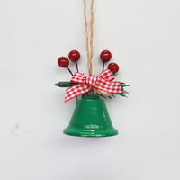 Jingling Bell Pendant Hemp Rope Christmas Ornaments
