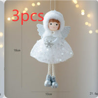 Christmas Winter Angel Girl Ornaments