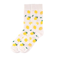 Zesty Lemon Novelty Socks
