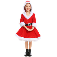 Christmas Girl Red Santa Claus Tulle Tutu Dress
