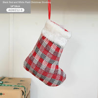 Cloth Santa Claus Cartoon Christmas Tree Hanging Decoration Stockings
