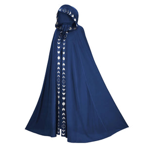 Hooded Celestial Cape Halloween Cloak