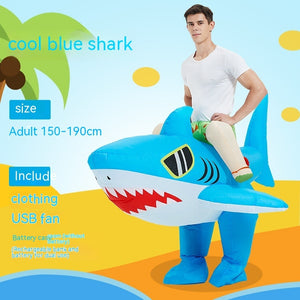 Shark Riding Inflatable Costume (Child/Adult)