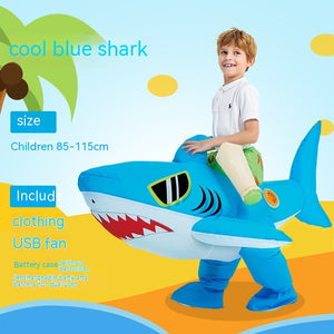 Shark Riding Inflatable Costume (Child/Adult)