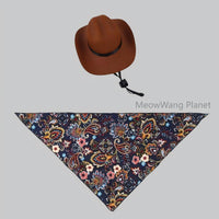 Bandana and Cowboy Hat Pet Costume