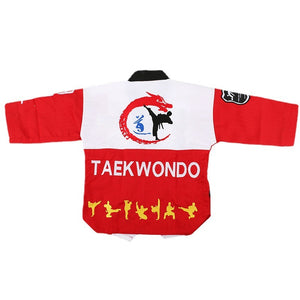Tae Kwon Do TKD Uniform Long-sleeved Training Performance Costume (Child)