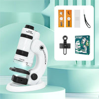 Portable Microscope Upgrade Set Microscopic Teaching Aid Specimen Slides
