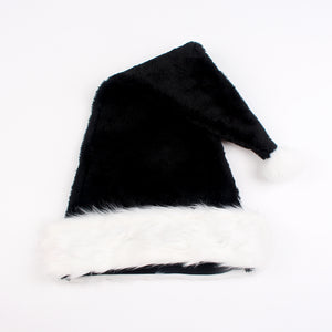 Black Christmas Hat Plush Hat
