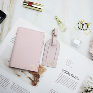 Personalized Passport Book and Luggage Tag