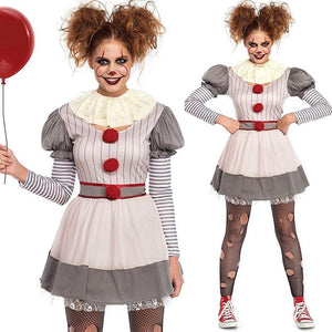 American Horror Thriller Clown Costume