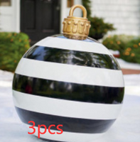 Inflatable PVC Christmas Ornament Balls

