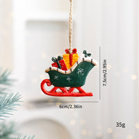 Resin Christmas Tree Ornaments Santa
