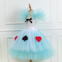 Heart Princess Alice Cartoon Costume Dress (Child)
