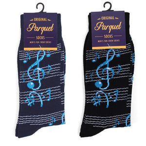 Music Notes Novelty Socks (Mens)