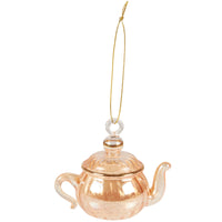 Glass Teapot Ornament
