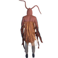 Disfraz de cucaracha de una pieza para hombre de Halloween