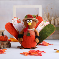 New Harvest Festival Pumpkin Turkey Shape
