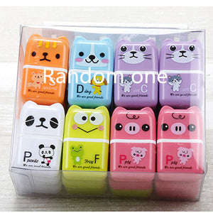 Cute Animal Roller Erasers Elementary School Children Creative