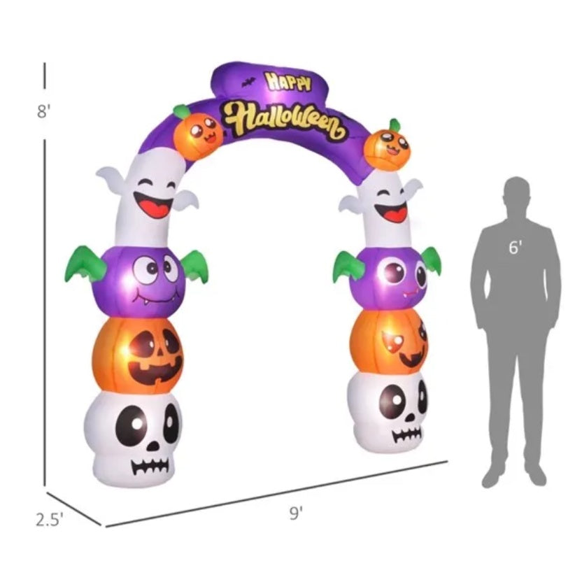 Inflatable Halloween Arch Decoration