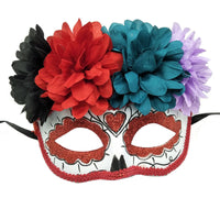 Espectáculo de cosplay de máscara de mascarada del día de los muertos en México
