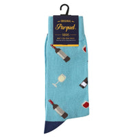 Fine Wine Novelty Socks (Mens)
