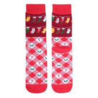 Calcetines navideños novedosos para mujer
