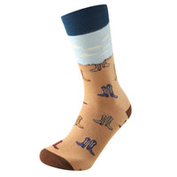 Cowboy Boot Novelty Socks (Mens)
