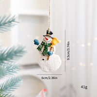 Resin Christmas Tree Ornaments Santa
