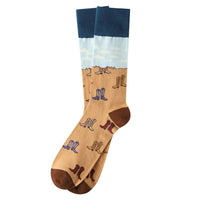 Cowboy Boot Novelty Socks (Mens)
