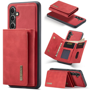 Two-in-one Leather Magnetic Wallet Samsung Phone Case