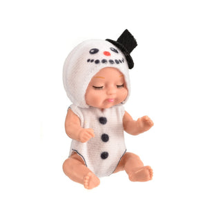 6PCS Mini Holiday Baby Dolls