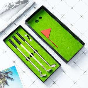 Simulation Driving Range Gift Box Golf Club Pen Gift Set