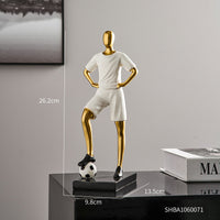 Armoire à vin de salon de décoration de football minimaliste moderne
