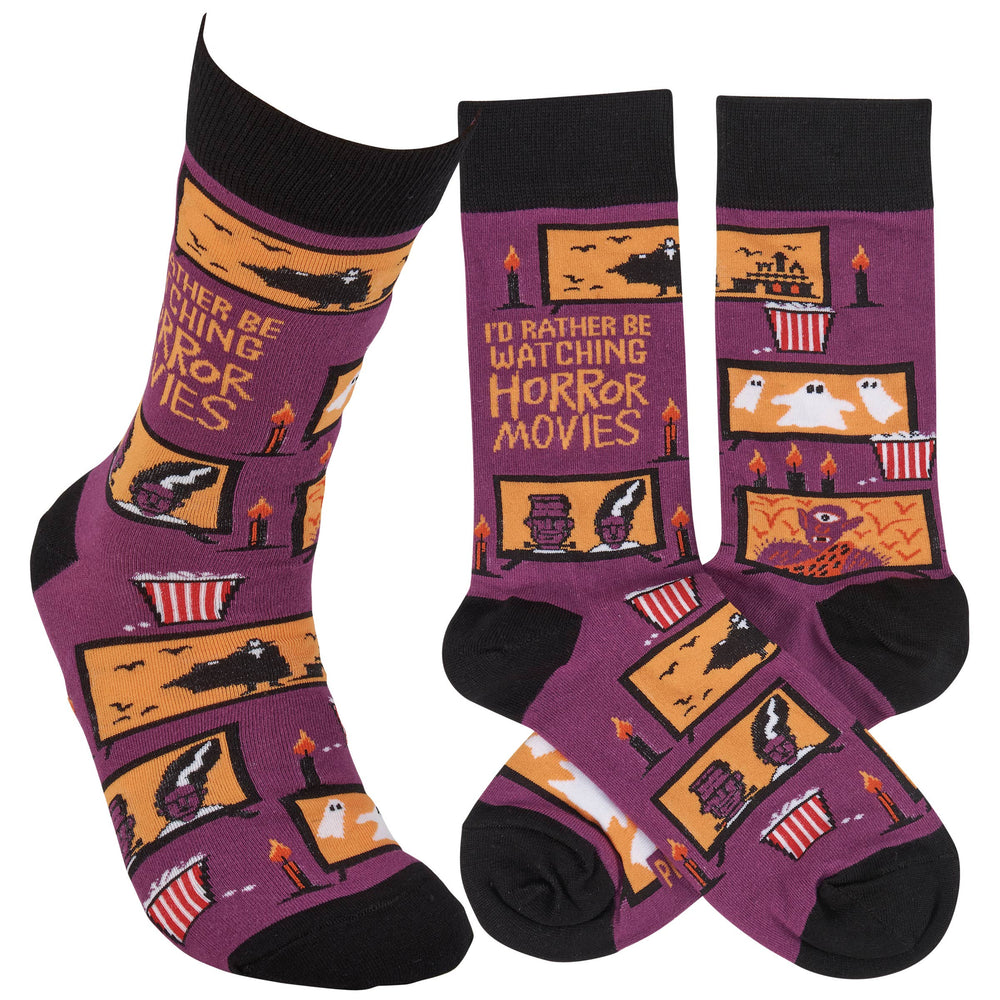 Horror Movies Socks